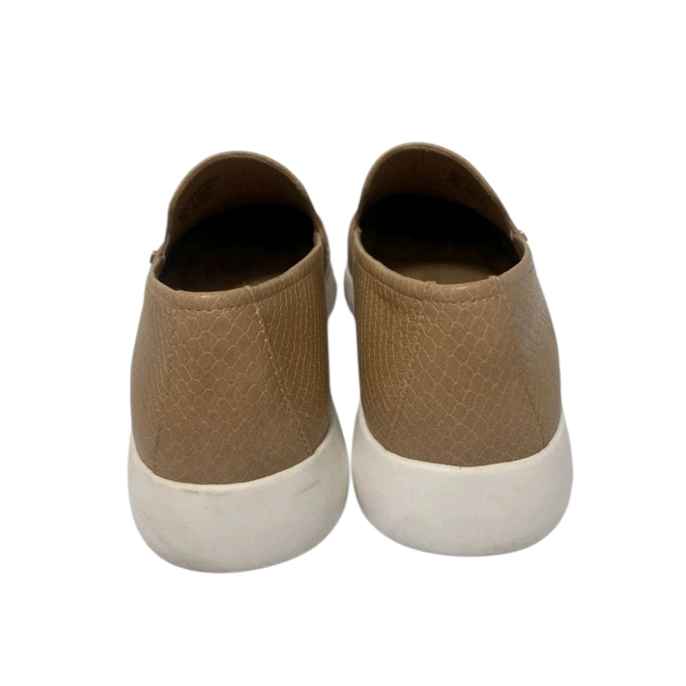 Giani Bernini Women's Tan Slip-On Loafers Memory Foam Size 7.5 M Comfort Shoe - Picture 3 of 4